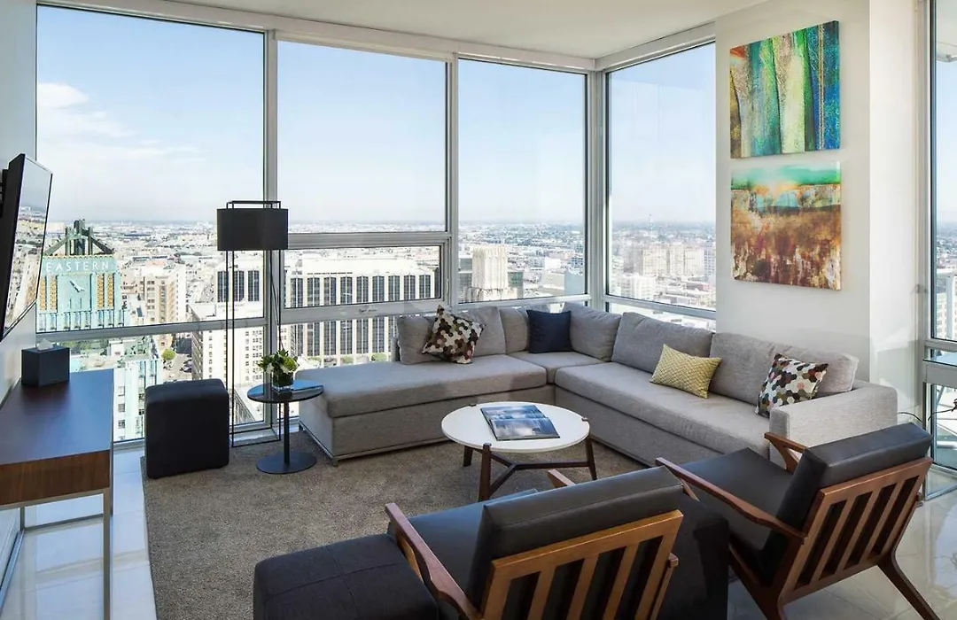 Luxurious Highrise 2B 2B Apartment Heart Of Downtown La-1